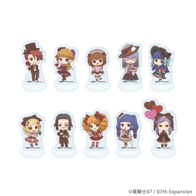 アクリルぷちスタンド「うみねこのなく頃に」19/ドルチェver. ブラインド(全10種)(レトロアートイラスト) 画像 2 | AniSmile