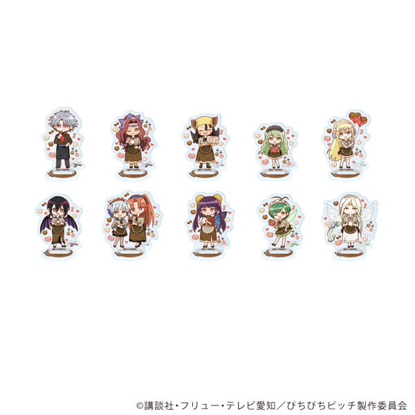 アクリルぷちスタンド「マーメイドメロディーぴちぴちピッチ」06/バレンタインver. ブラインド(全10種)(レトロアートイラスト) - 公式商品画像 | AniSmile