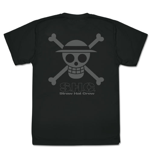 ワンピース 麦わらの一味 ドライTシャツVer.2.0/BLACK-M 画像 2 | AniSmile