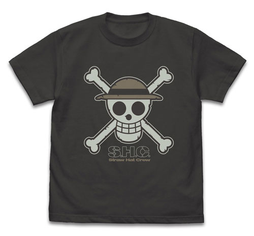 ワンピース 麦わらのドクロ 蓄光Tシャツ/SUMI-L - 公式商品画像 | AniSmile