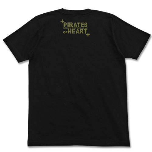 ワンピース ハートの海賊団Tシャツ/BLACK-M 画像 2 | AniSmile