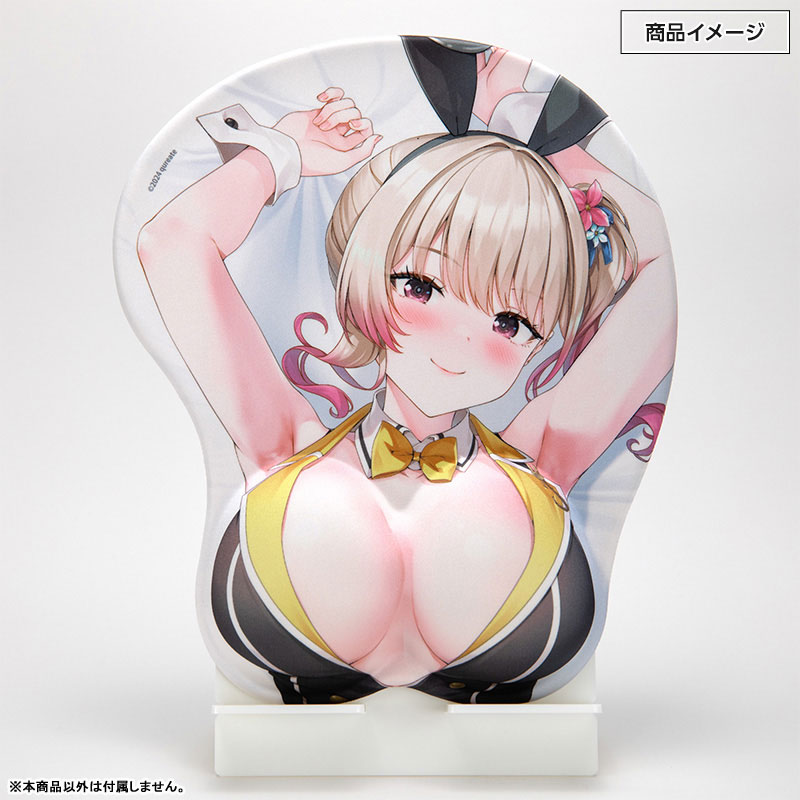 【再販】バニーガーデン 描き下ろしおっぱいマウスパッド 凜 图片 2 | AniSmile