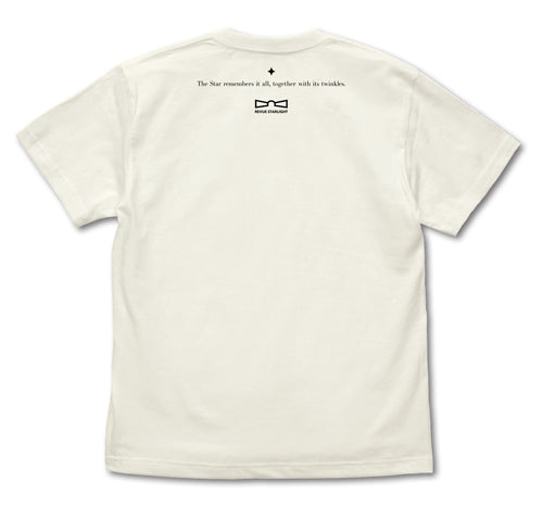 少女☆歌劇 レヴュースタァライト 戯曲スタァライト Tシャツ/VANILLA WHITE-S 画像 2 | AniSmile