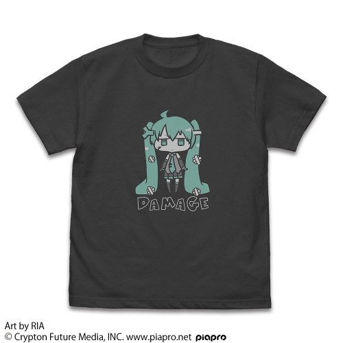 初音ミク Tシャツ RIA Ver./SUMI-XL - AniSmile