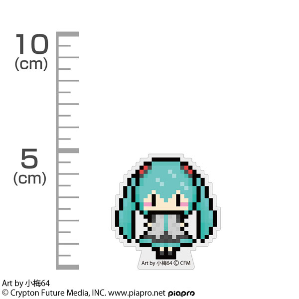 初音ミク アクリルブロックフィギュア 小梅64 Ver. - AniSmile