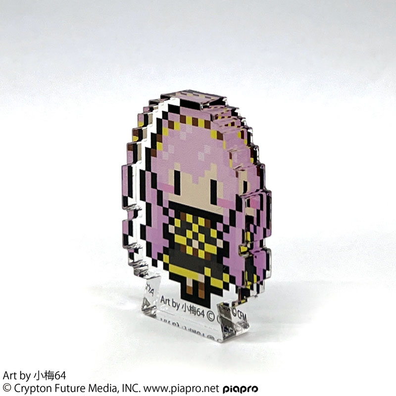 巡音ルカ アクリルブロックフィギュア 小梅64 Ver. Image 3 | AniSmile
