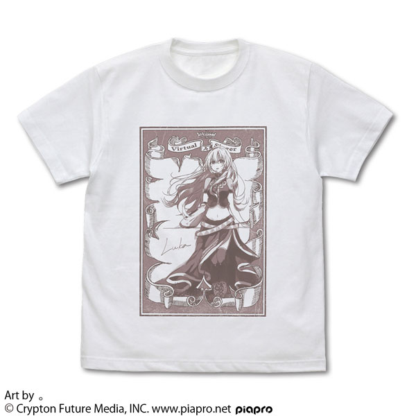 巡音ルカ Tシャツ 。 Ver./WHITE-XL - AniSmile