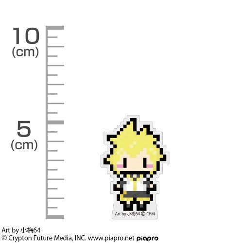 鏡音レン アクリルブロックフィギュア 小梅64 Ver. 图片 3 | AniSmile