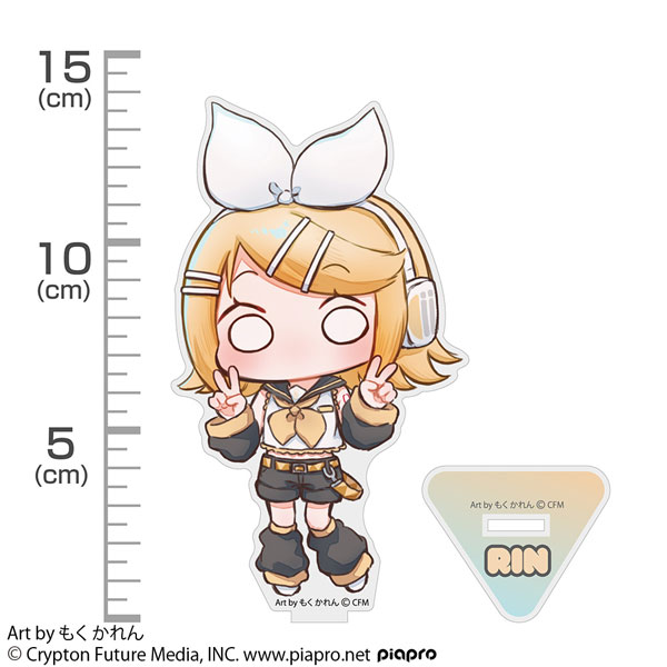 鏡音リン アクリルスタンド もく かれん Ver. - 公式商品画像 | AniSmile
