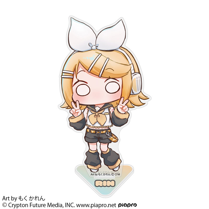 鏡音リン アクリルスタンド もく かれん Ver. 画像 2 | AniSmile