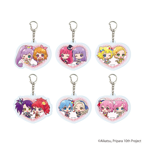 アクリルキーホルダー「アイカツ!×プリパラ THE MOVIE -出会いのキセキ!-」01/トレーディング(全6種)(ミニキャライラスト) - 公式商品画像 | AniSmile