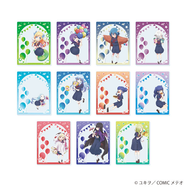 アクリルカード「邪神ちゃんドロップキック」01/ブラインド(全11種)(描き下ろしイラスト) - 公式商品画像 | AniSmile