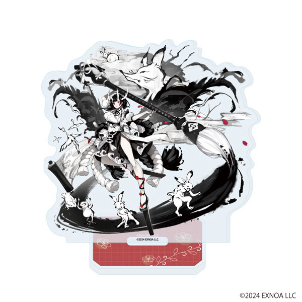 アクリルスタンド「ANGELICA ASTER」09/モノクローム(公式イラスト) - 公式商品画像 | AniSmile