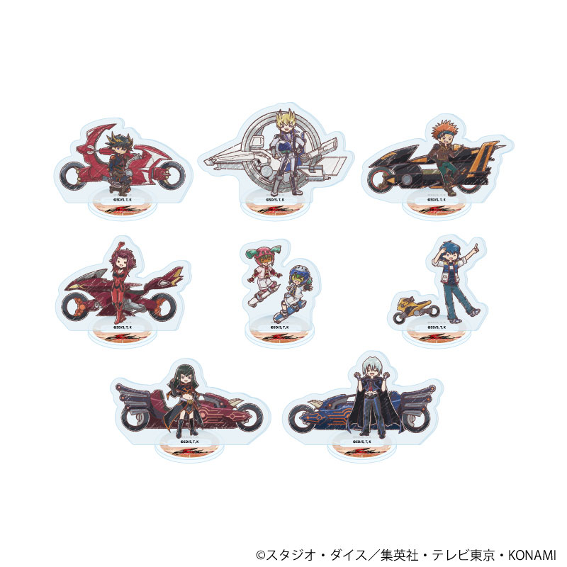 アクリルぷちスタンド「遊☆戯☆王5D's」06/ブラインド(全8種)(レトロアートイラスト) 画像 2 | AniSmile