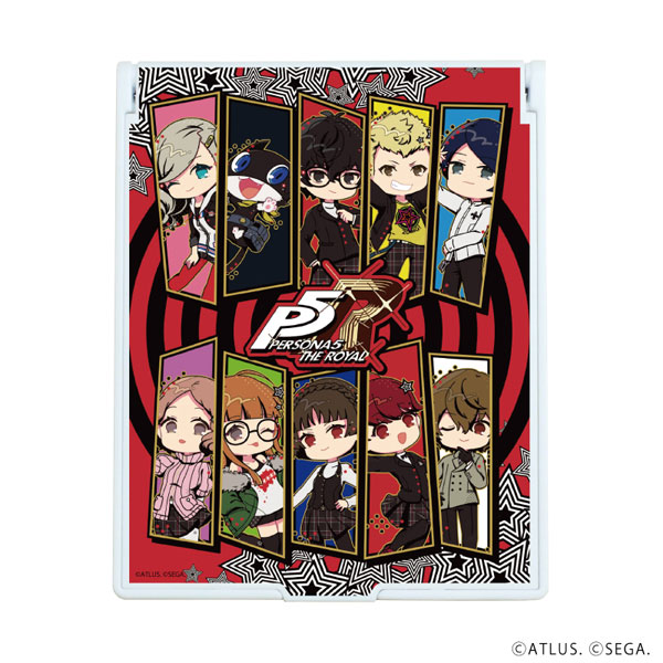 デカキャラミラー『ペルソナ5 ザ・ロイヤル』04/集合デザイン(POP Artイラスト) - 公式商品画像 | AniSmile