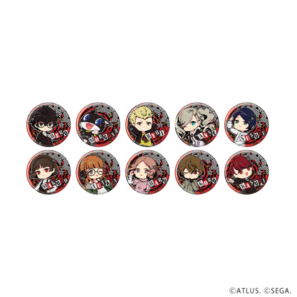 缶バッジ『ペルソナ5 ザ・ロイヤル』04/ブラインド(全10種)(POP Artイラスト) - 公式商品画像 | AniSmile