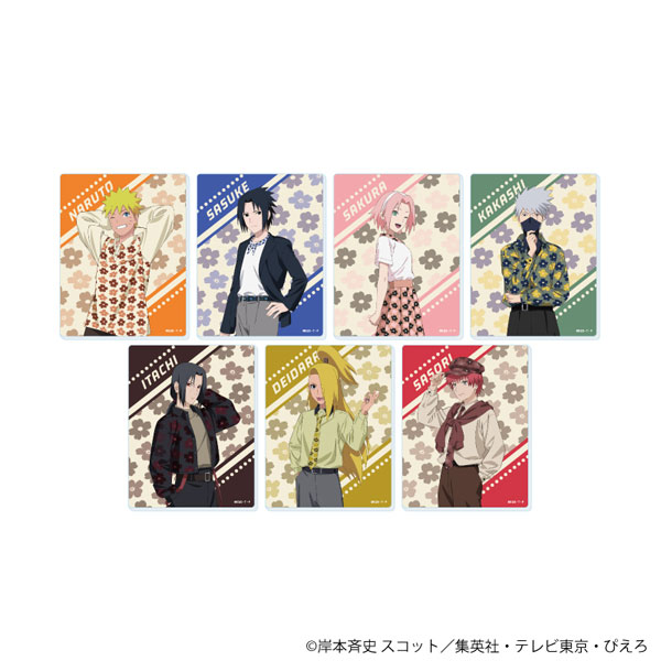 ミニアクリルプレート「NARUTO-ナルト- 疾風伝」06/ニューレトロver. ブラインド(全7種)(描き下ろしイラスト) - 公式商品画像 | AniSmile