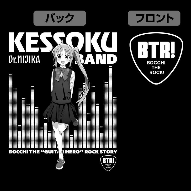 アニメ「ぼっち・ざ・ろっく!」 伊地知虹夏 ジップパーカー/BLACK-XL 画像 5 | AniSmile