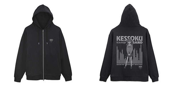 アニメ「ぼっち・ざ・ろっく!」 喜多郁代 ジップパーカー/BLACK-M - 公式商品画像 | AniSmile