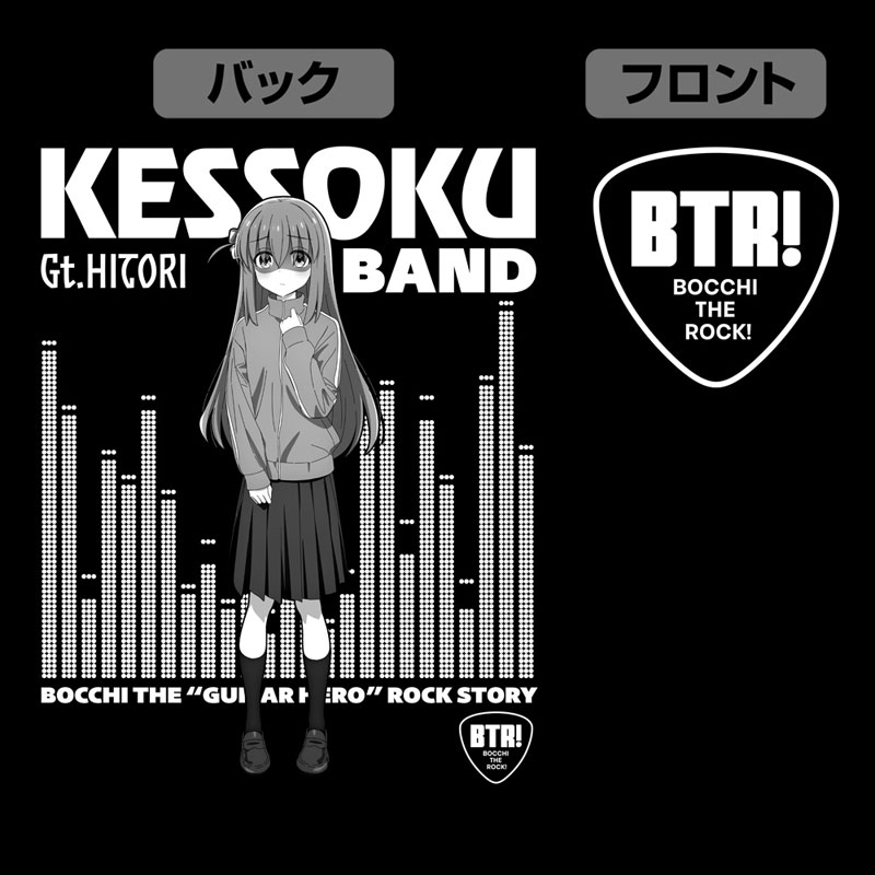 アニメ「ぼっち・ざ・ろっく!」 後藤ひとり ジップパーカー/MIX GRAY-M 画像 5 | AniSmile