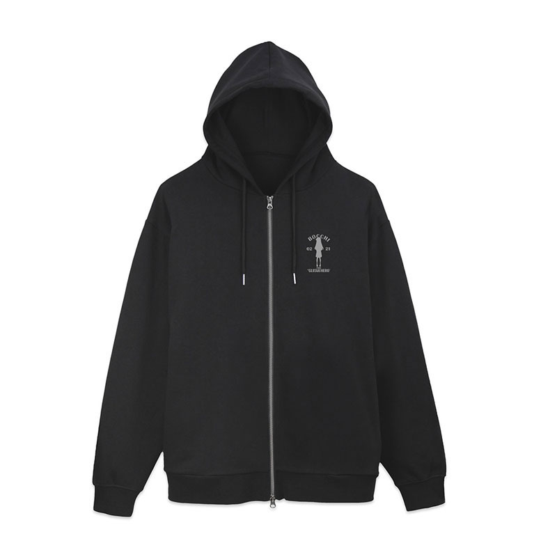ぼっちちゃんのサイン ジップパーカー/BLACK-XL 画像 4 | AniSmile