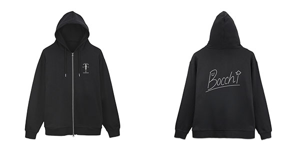 ぼっちちゃんのサイン ジップパーカー/BLACK-M - 公式商品画像 | AniSmile