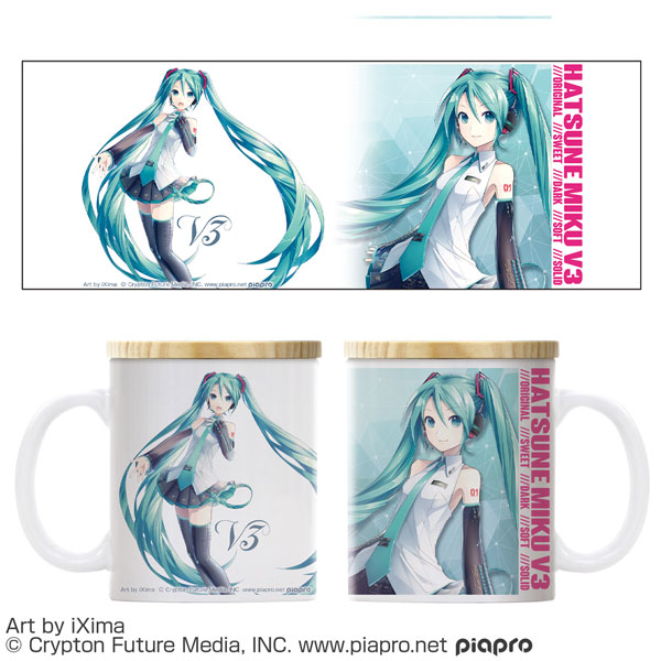 初音ミク V3 フタつきフルカラーマグカップ - 公式商品画像 | AniSmile