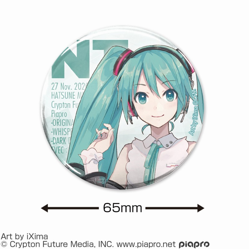 初音ミク NT 65mm缶バッジ 画像 2 | AniSmile