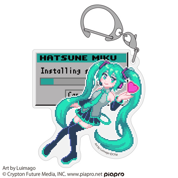 初音ミク アクリルマルチキーホルダー Luimago Ver. - 公式商品画像 | AniSmile