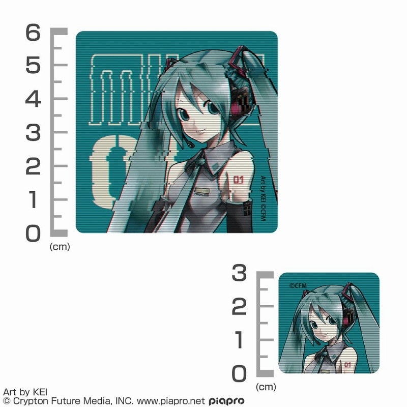 初音ミク ミニステッカーセット 画像 3 | AniSmile