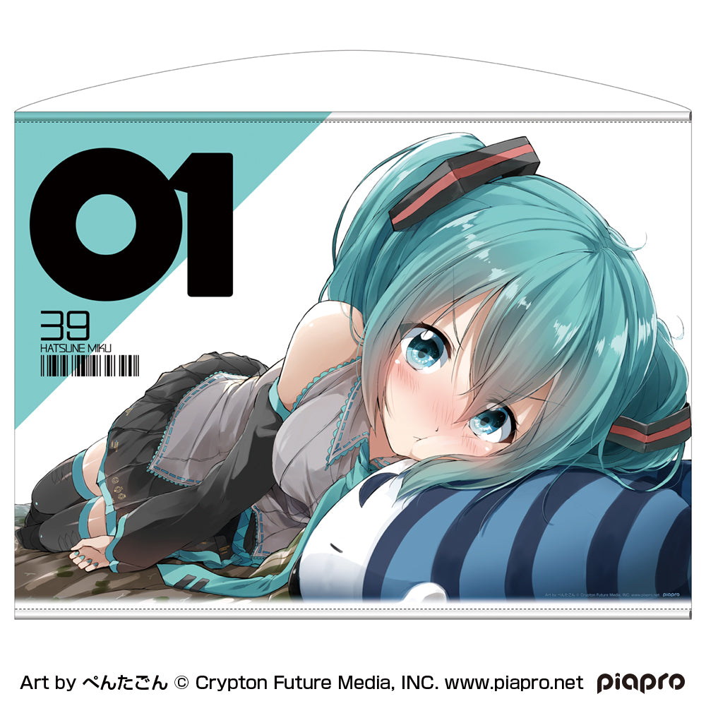 初音ミク 横型100cmタペストリー ぺんたごん Ver. - 公式商品画像 | AniSmile
