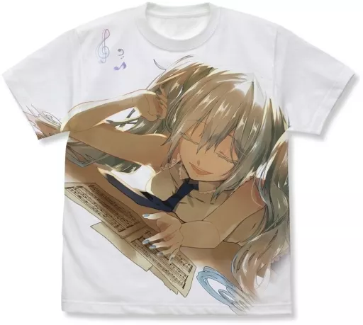 初音ミク フルグラフィックTシャツ はなかず Ver./WHITE-XL - 公式商品画像 | AniSmile
