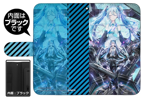 初音ミク Circulator 手帳型スマホケース148 画像 2 | AniSmile