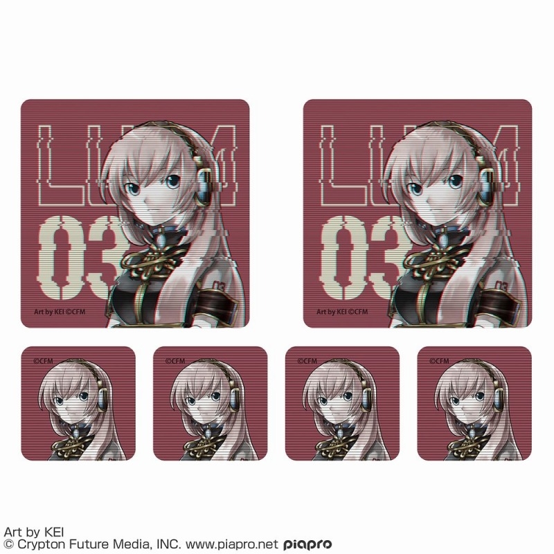 巡音ルカ ミニステッカーセット 画像 2 | AniSmile