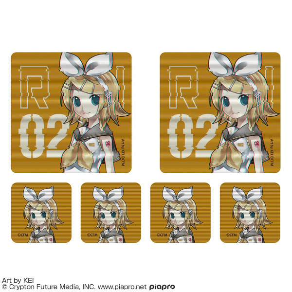 鏡音リン ミニステッカーセット - 公式商品画像 | AniSmile