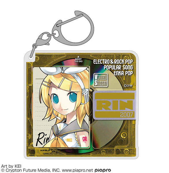 鏡音リン アクリルマルチキーホルダー - 公式商品画像 | AniSmile