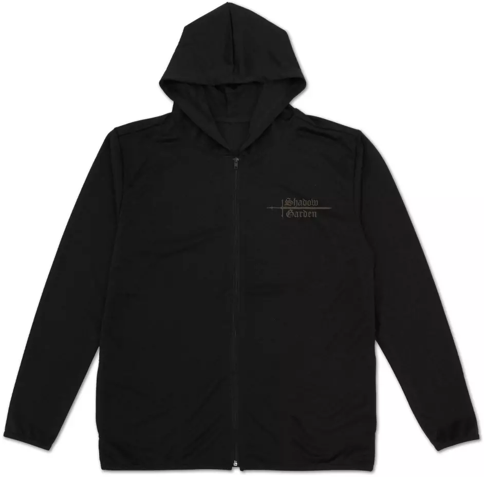 陰の実力者になりたくて! シャドウガーデン 薄手ドライパーカー/BLACK-M 画像 2 | AniSmile