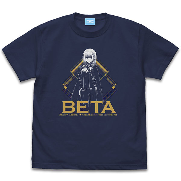 陰の実力者になりたくて! 七陰のベータ Tシャツ/INDIGO-XL - 公式商品画像 | AniSmile