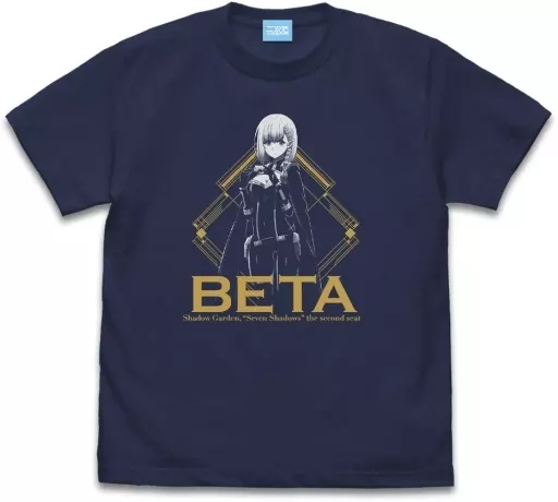 陰の実力者になりたくて! 七陰のベータ Tシャツ/INDIGO-L - 公式商品画像 | AniSmile