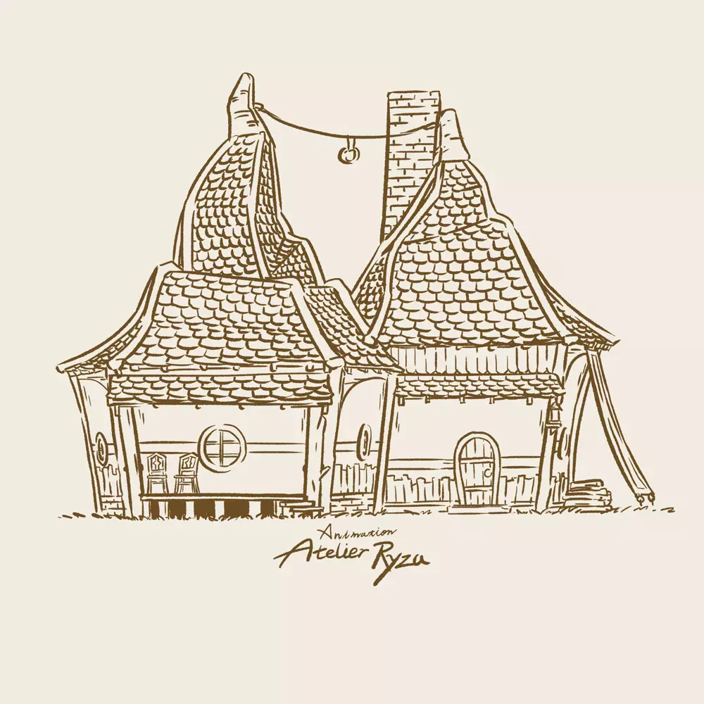ライザのアトリエ Tシャツ/VANILLA WHITE-M 画像 2 | AniSmile