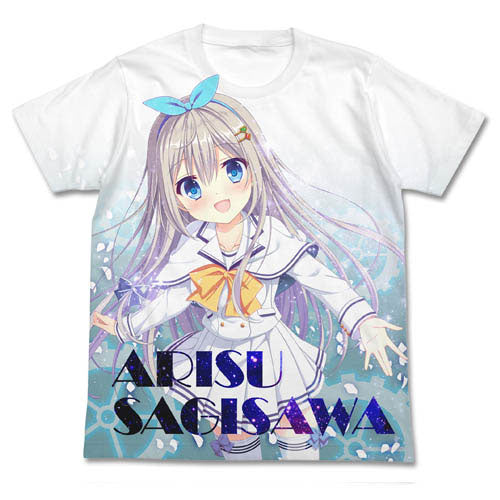 D.C.4 ~ダ・カーポ4~ 鷺澤有里栖 フルグラフィックTシャツ/WHITE-S - 公式商品画像 | AniSmile