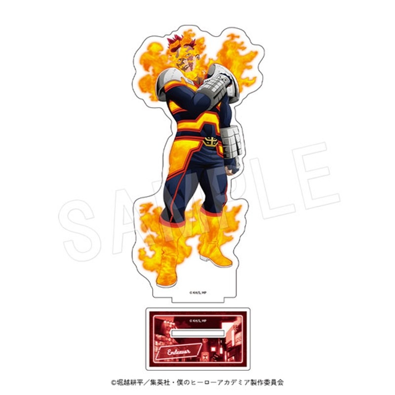 僕のヒーローアカデミア アクリルフィギュアスタンド SHIBUYA HEROES MISSION ver. エンデヴァー - 公式商品画像 | AniSmile