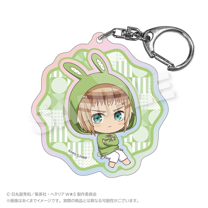 ヘタリア World★Stars ホログラムキーホルダー アニマルパーカーver. スイス - 公式商品画像 | AniSmile