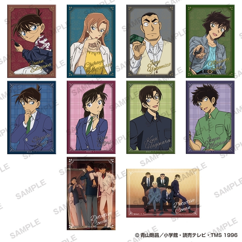 「名探偵コナン」スクエア缶バッジコレクション PACK - 公式商品画像 | AniSmile