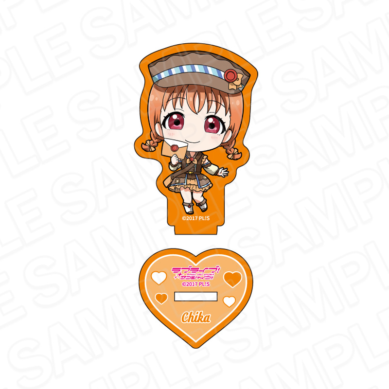 ラブライブ!サンシャイン!! ラメミニアクリルフィギュア 高海千歌 メッセンジャー デフォルメ ver. - AniSmile