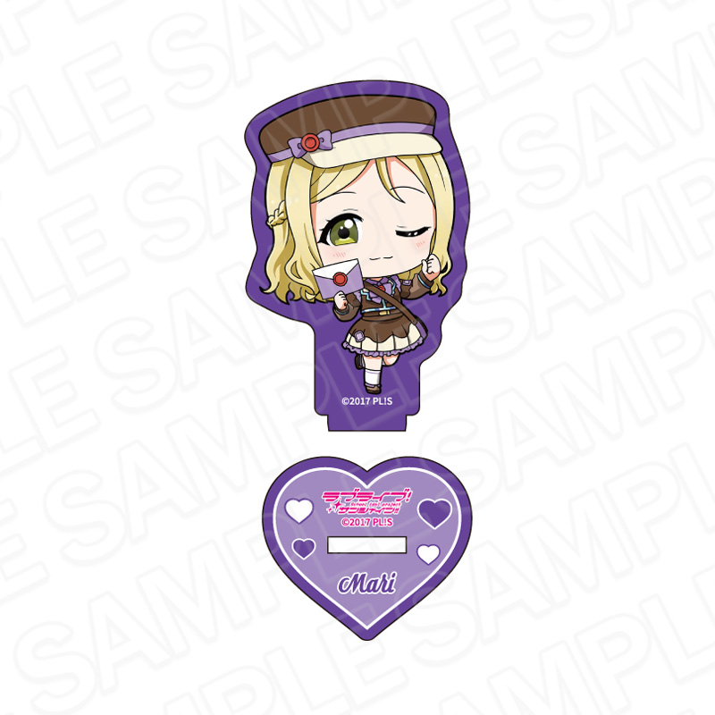 ラブライブ!サンシャイン!! ラメミニアクリルフィギュア 小原鞠莉 メッセンジャー デフォルメ ver. - 公式商品画像 | AniSmile