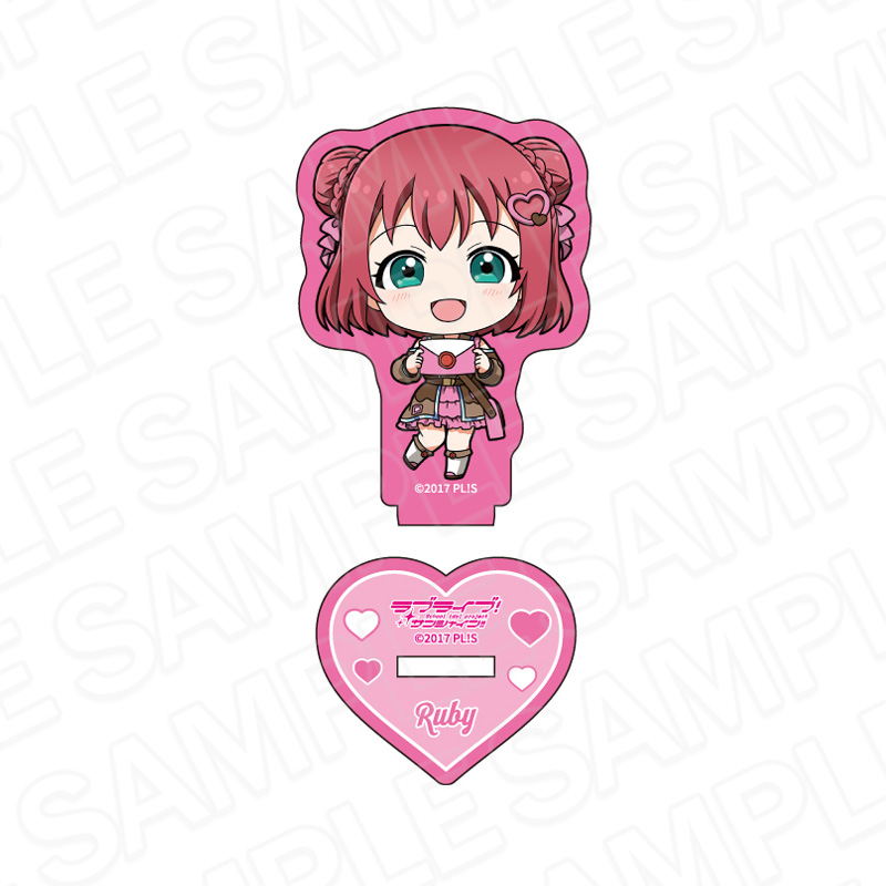 ラブライブ!サンシャイン!! ラメミニアクリルフィギュア 黒澤ルビィ メッセンジャー デフォルメ ver. - 公式商品画像 | AniSmile