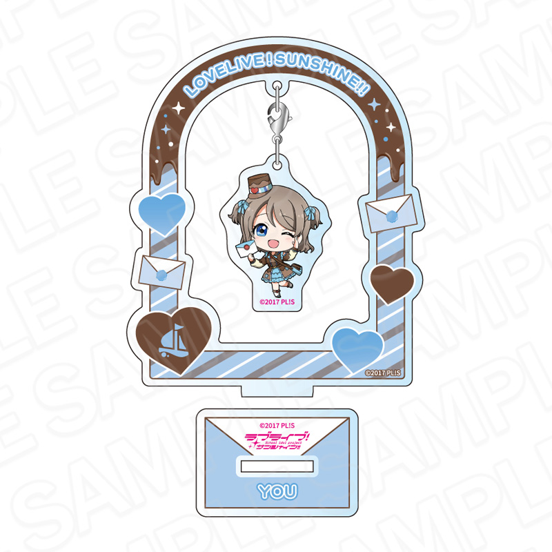 ラブライブ!サンシャイン!! ふらふらアクリルスタンド 渡辺 曜 メッセンジャー デフォルメ ver. - 公式商品画像 | AniSmile