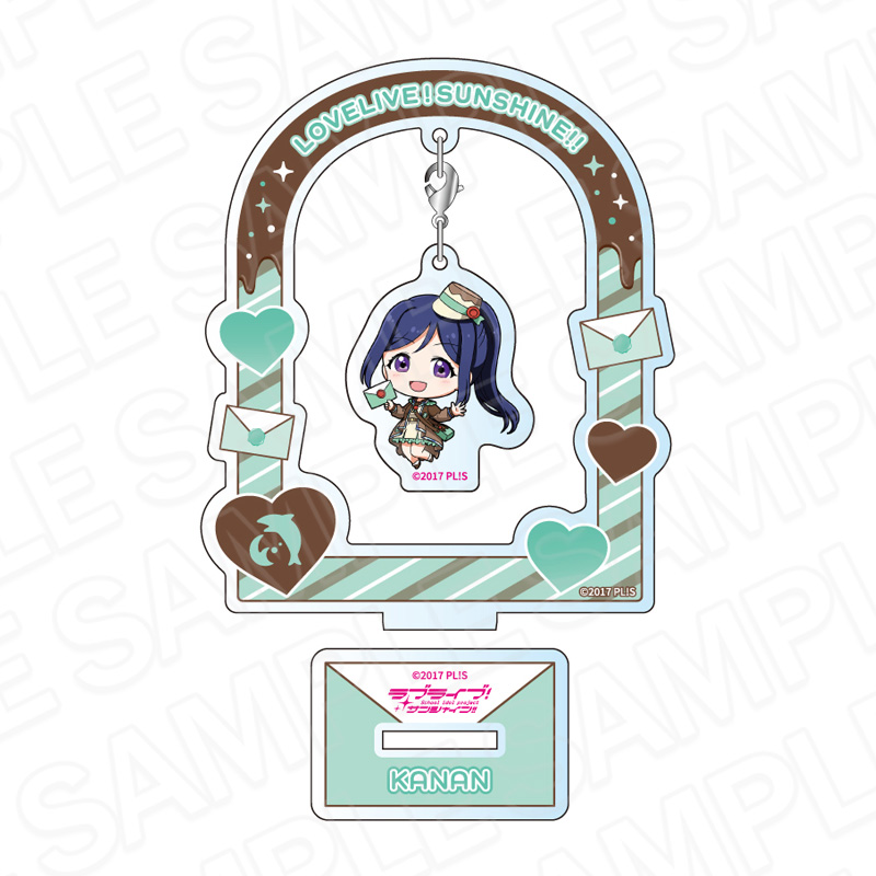 ラブライブ!サンシャイン!! ふらふらアクリルスタンド 松浦果南 メッセンジャー デフォルメ ver. - 公式商品画像 | AniSmile