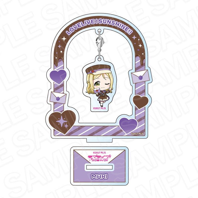 ラブライブ!サンシャイン!! ふらふらアクリルスタンド 小原鞠莉 メッセンジャー デフォルメ ver. - 公式商品画像 | AniSmile